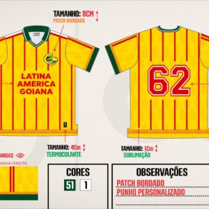 Camiseta Latina America Goiana